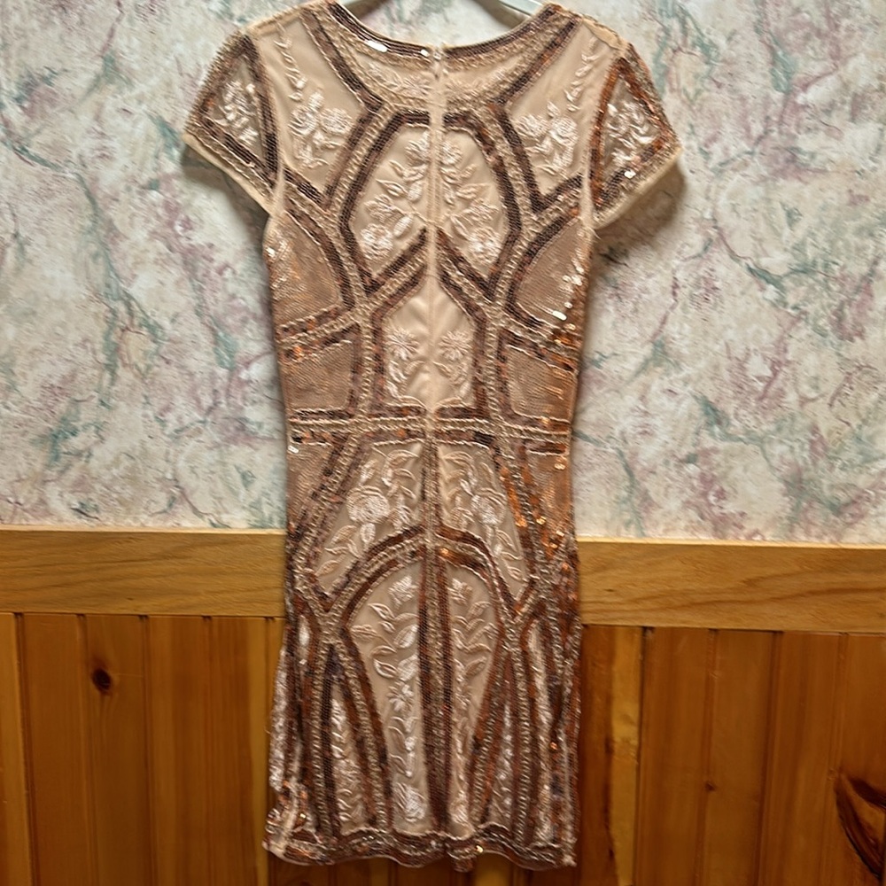 Sequined Mini Dress - Picture 2 of 4